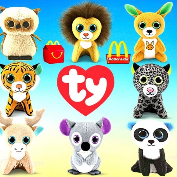 Ty Other - McDonald’s TY Teenie Beanie Happy Meal Toys 🧡